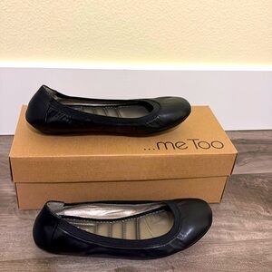 ME TOO FLYNN Ballet Flats 6M women’s BLACK